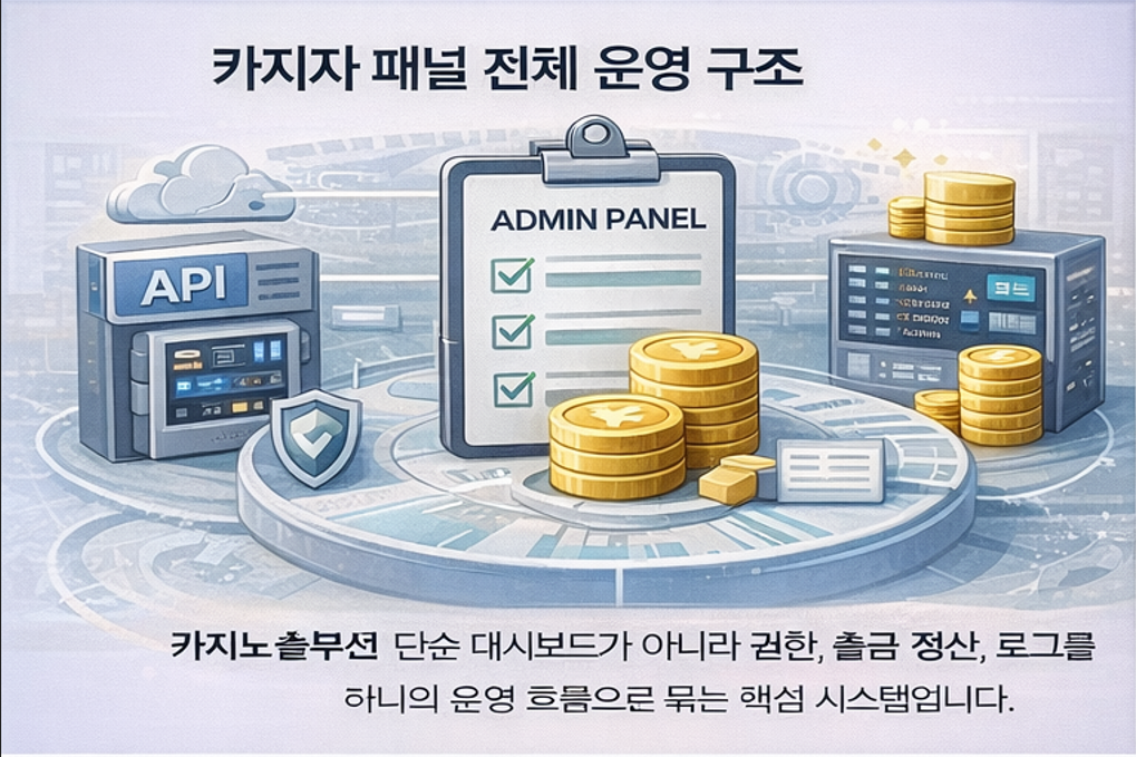 역할(Role) 기반 권한 분리로 운영·정산·CS·리스크·감사(Audit)를 구분한 관리자 패널 구조