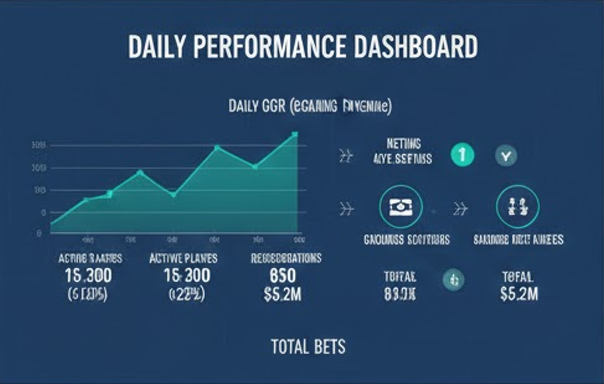 1000솔루션 본사 전경과 카지노 플랫폼 엔지니어링 팀의 업무 모습