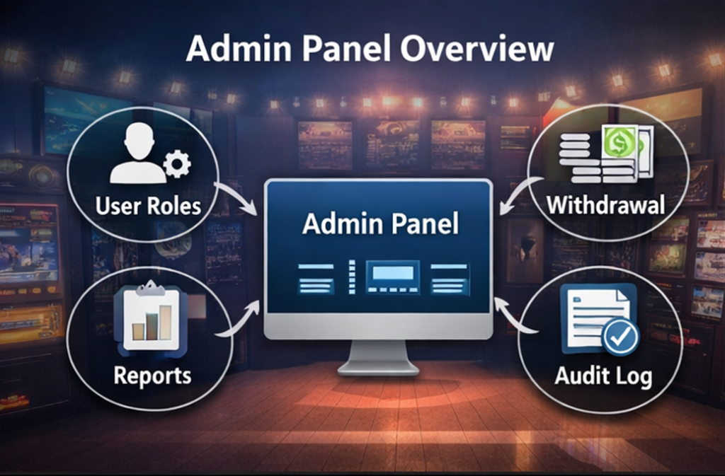 카지노솔루션 관리자 패널에서 정산 리포트와 매출 데이터를 원장 기준으로 검증하는 대시보드
