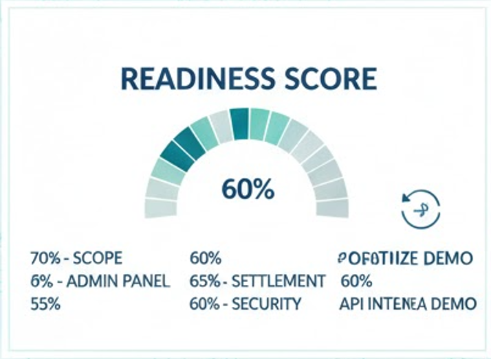 카지노 플랫폼 운영 준비도 자체 진단 그래프 및 검증 체크리스트