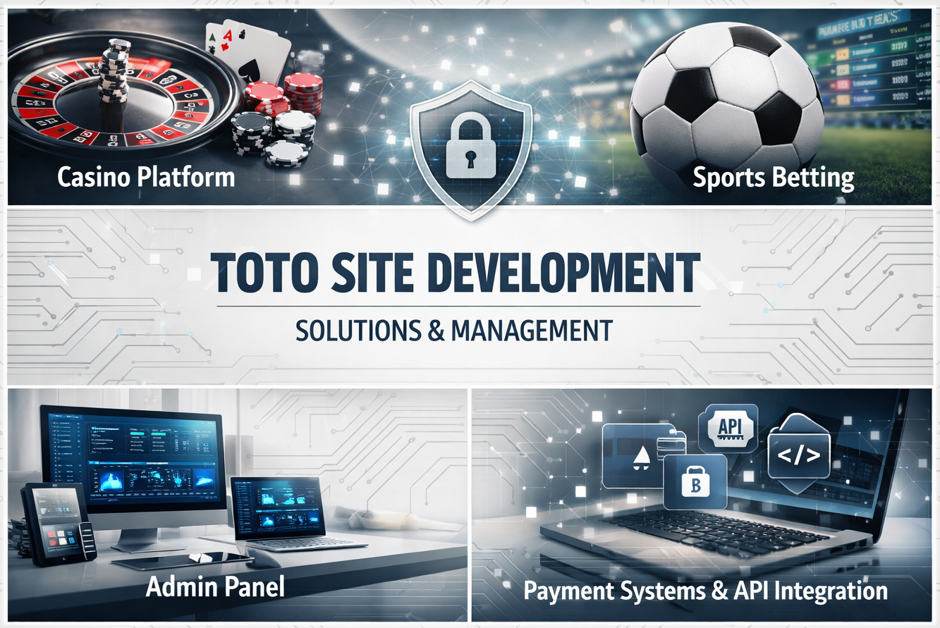 토토사이트제작 통합 플랫폼과 스포츠토토 개발 및 카지노 사이트 제작 솔루션 관리 구조
