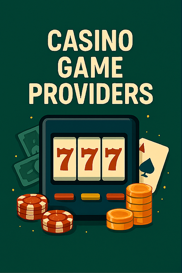 카지노 벤더사 구조와 카지노 API 연동 방식을 시각화한 인포그래픽.