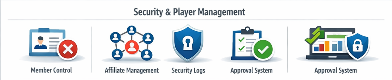 정산 통계 도구와 관리자 패널이 온라인 카지노 운영에 왜 중요한지 설명하는 이미지