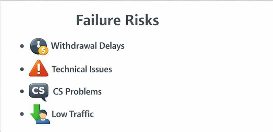 카지노 창업 실패 사례와 운영 리스크를 정리한 체크형 가이드 이미지
