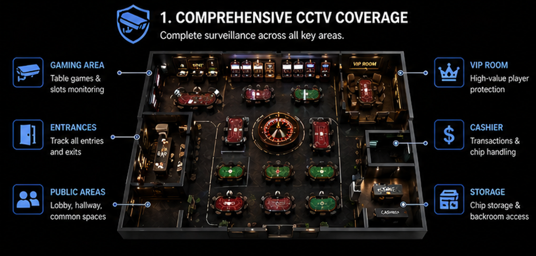 카지노 서버 장애 감지 및 인프라 모니터링 관리 화면