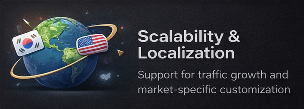 온라인 카지노 플랫폼의 가입, 게임 선택, 베팅, 결과 반영, 관리자 확인 흐름을 보여주는 운영 프로세스 이미지